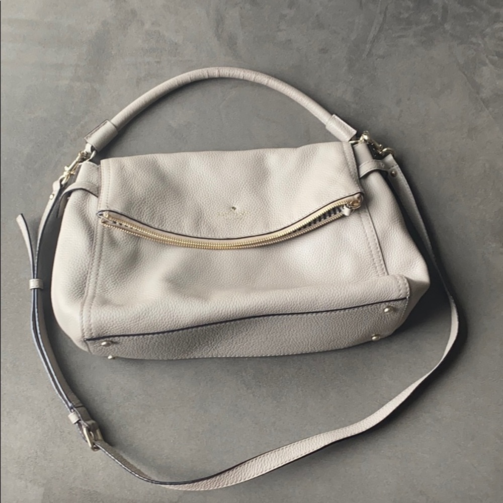 Beige Kate Spade Purse - Picture 2 of 8